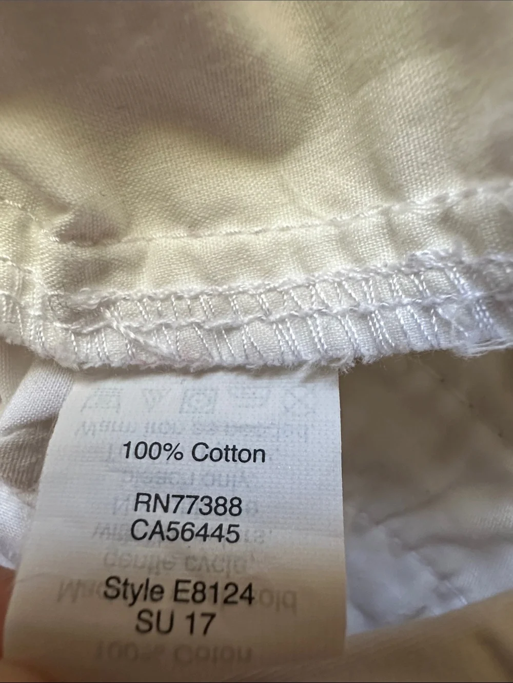 J. Crew White Cotton Bermuda Shorts